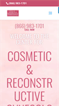 Mobile Screenshot of cosmeticlasergynecology.com